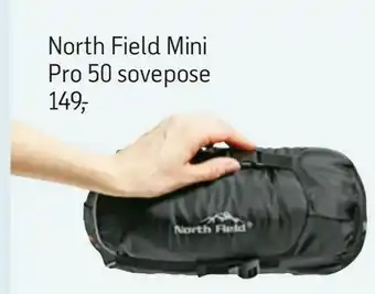 Føtex North Field Mini Pro 50 sovepose tilbud