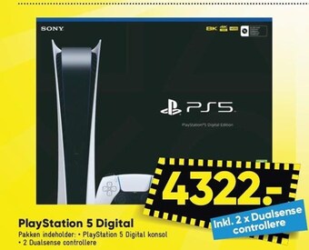 Bilka Playstation 5 digital tilbud