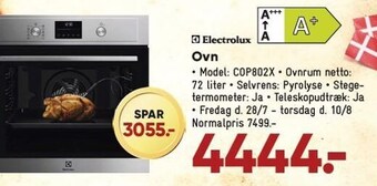 Electrolux ovn