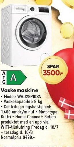 Bosch vaskemaskine
