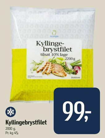 Føtex Kyllingebrystfilet tilbud