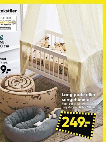 Bilka Lang pude eller sengehimmel tilbud