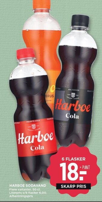 MENY HARBOE SODAVAND tilbud