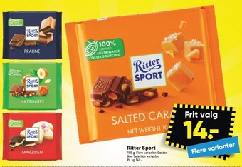 Bilka Ritter sport tilbud
