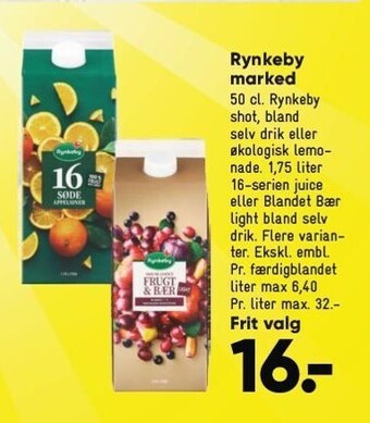 Bilka Rynkeby marked tilbud