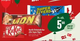 Min Købmand Nestlé Chokolade Bar eller Super Flyers tilbud