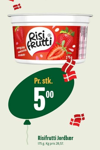 Min Købmand Risifrutti Jordbær tilbud
