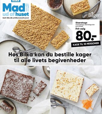 Bilka Skærekage tilbud