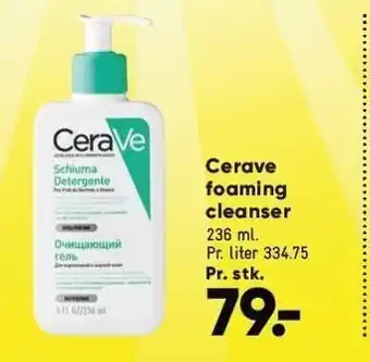 Bilka Cerave foaming cleanser tilbud