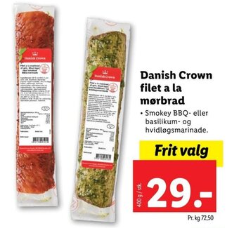 Lidl Danish Crown filet a la mørbrad tilbud