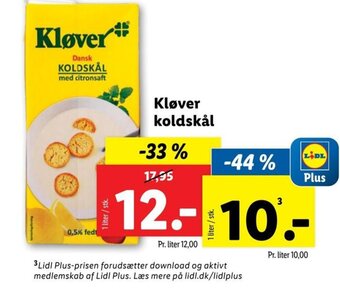 Kløver koldskål