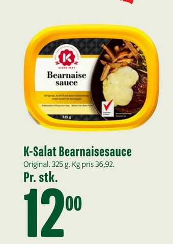 Min Købmand K-Salat Bearnaisesauce tilbud