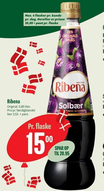 Min Købmand Ribena tilbud