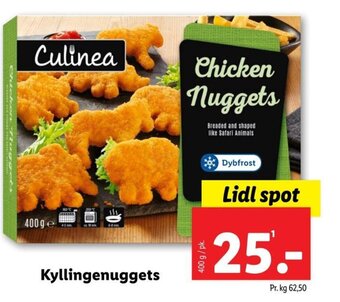 Lidl Kyllingenuggets tilbud