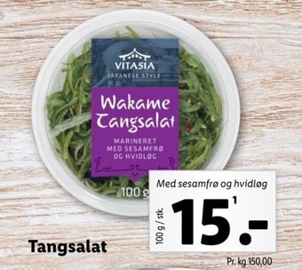Lidl Tangsalat tilbud