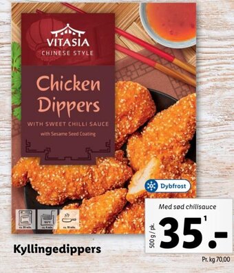 Lidl Kyllingedippers tilbud