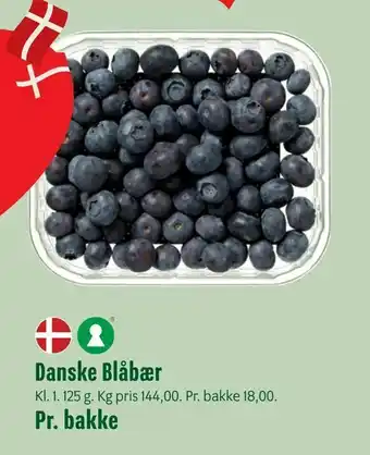 Min Købmand Danske Blåbær tilbud