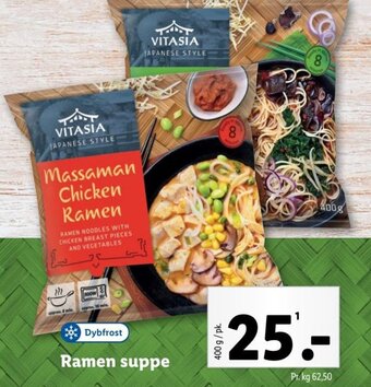 Lidl Ramen suppe tilbud