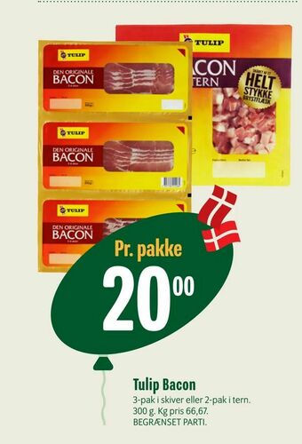 Min Købmand Tulip Bacon tilbud