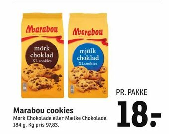SPAR Marabou cookies tilbud