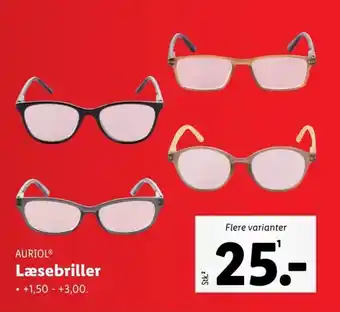 Lidl AURIOLⓇ Læsebriller tilbud