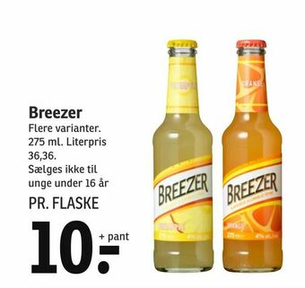 SPAR Breezer tilbud