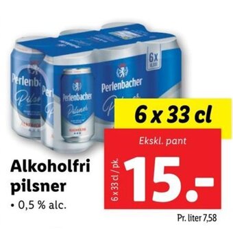 Lidl Alkoholfri pilsner tilbud