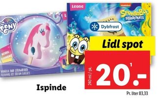 Lidl Ispinde tilbud