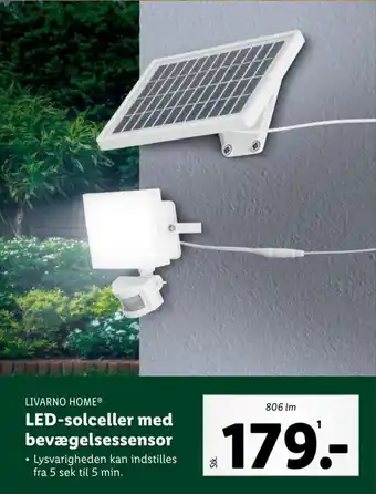 LIVARNO HOMEⓇ LED-solceller med bevægelsessensor
