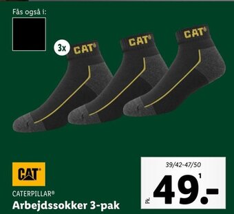 CATERPILLARⓇ Arbejdssokker 3-pak