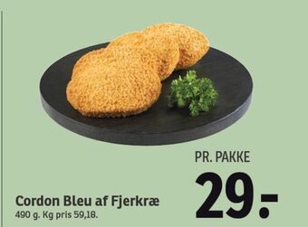 SPAR Cordon Bleu af Fjerkræ tilbud