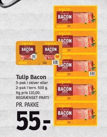 SPAR Tulip Bacon tilbud