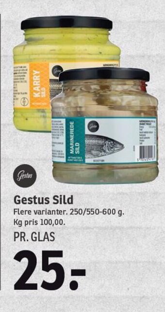 SPAR Gestus Sild tilbud