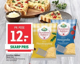 SPAR Karolines Køkken Revet Ost tilbud
