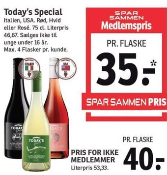SPAR Today's Special tilbud