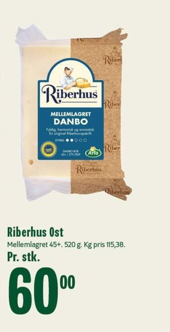 Min Købmand Riberhus Ost tilbud