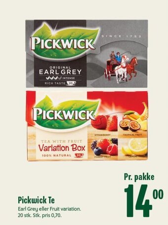 Min Købmand Pickwick Te tilbud
