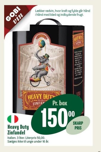 Min Købmand Heavy Duty Zinfandel tilbud