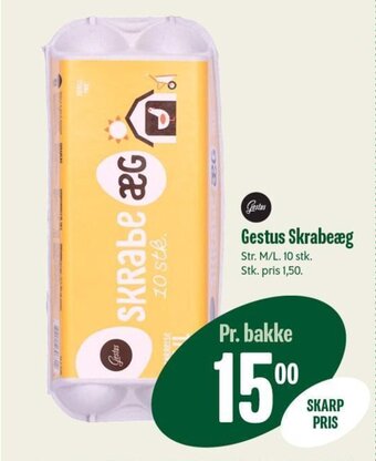 Min Købmand Gestus Skrabeæg tilbud