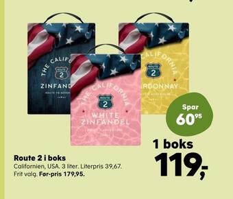 SuperBrugsen Route 2 i boks tilbud