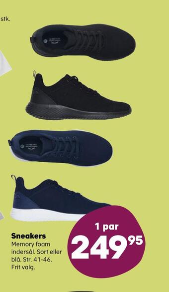 Kvickly Sneakers tilbud