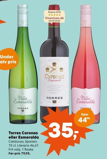 Torres coronas eller esmeralda