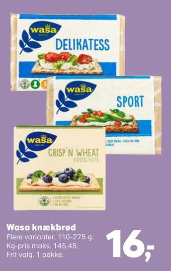 Wasa knækbrød
