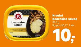 Kvickly K-salat bearnaise sauce tilbud