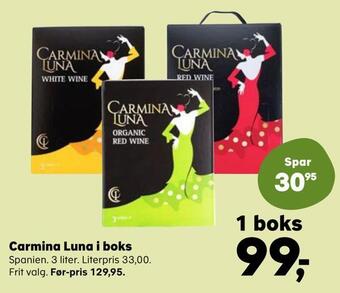Carmina luna i boks