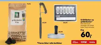 Kvickly Grilltilbehør og grillbriketter tilbud