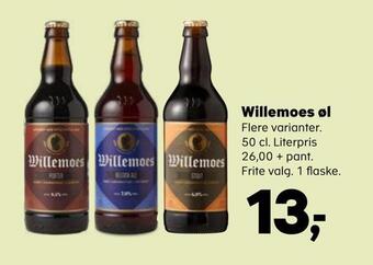 SuperBrugsen Willemoes øl tilbud