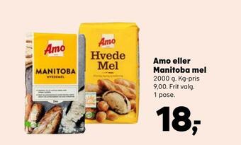 SuperBrugsen Amo eller manitoba mel tilbud