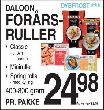 ABC Lavpris Forårsruller tilbud