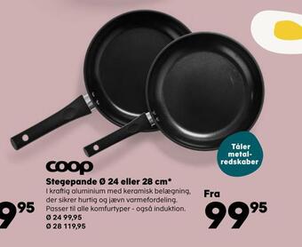 Kvickly Stegepande ø 24 eller 28 cm tilbud